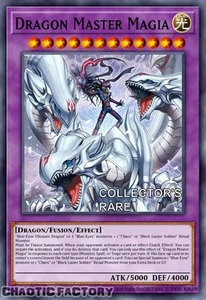 YUGIOH RA04-EN055 Dragon Master Magia Collector's Rare 1st Edition NM - Picture 1 of 1