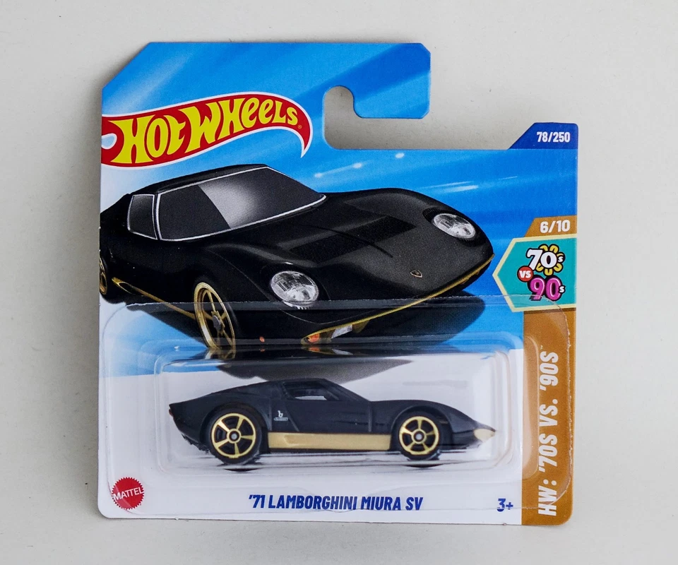 Hot Wheels - '71 Lamborghini Miura SV - HW: 70s VS 90s - 2025 - Immagine 1 di 1