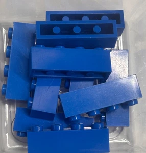 LEGO Ladrillo 1 x 4, 3010, Azul, CANTIDAD 10 Envío Gratis - Imagen 1 de 1