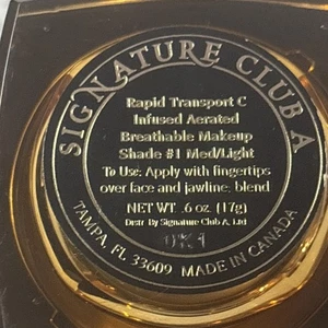 Signature Club A Rapid Transport C Infused Aerated Breathable Makeup Shade #1 - Picture 1 of 3