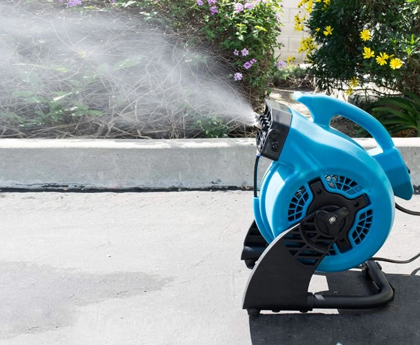 Xpower FM-48 Outdoor Cooling and Misting Fan 600Cfm 1.2Amps 120V Pivoting Head - Image 1 of 1