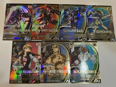  Card Mobile Suit Gundam Arsenal Base Ut06 Set Of 7 Sample - Image 1 of 4