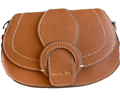 Rachel Zoe Edessi Crossbody Belt Bag Brown Vegan Leather - Image 1 of 4