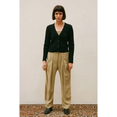 Pantalones de seda Marni para mujer 42 EE. UU. 6 pantalones harén ligeros edición verano 2011 Foto 1 de 4