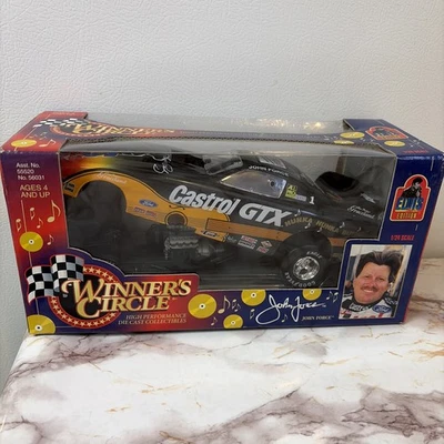 1998 年获奖者圈 John Force Castro GTX 有趣的汽车猫王版 1:24 比例  — 第 1/4 张图片