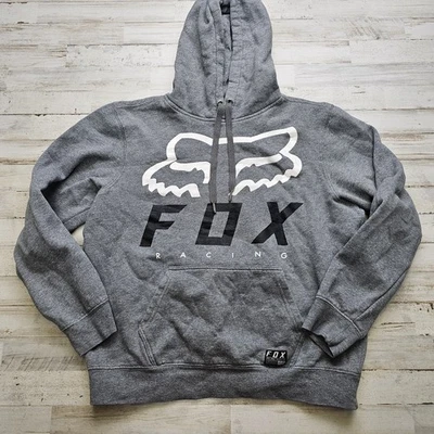 Fox Racing Hoodie Sweatshirt Size MED (Short) Check Measurements Motocross BMX - Image 1 of 4