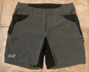 Jack Wolfskin Wander Shorts kurze Hose Gr. 42 grau schwarz - Bild 1 von 9
