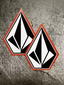 VOLCOM STICKERS 5” SURFING Sticker Set RVCA Quiksilver VOLCOM STONE - Picture 1 of 10