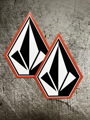 VOLCOM STICKERS 5” SURFING Sticker Set RVCA Quiksilver VOLCOM STONE - Image 1 of 4