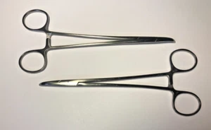 Lot of 2 V. Mueller NL3530 Adson Hemostatic Forceps 7.25" - Picture 1 of 6