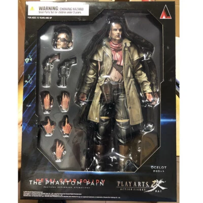 Play Arts Kai Ocelot Metal Gear Solid V Phantom Pain 10" Action Figure Official - Image 1 of 4