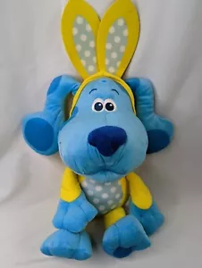Blues Clues Plüschtier 14 Zoll Just Play Ostern Hasenohren Stofftier Spielzeug - Bild 1 von 8