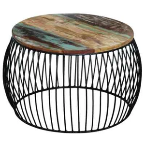 Mesa de Centro Mesita Auxiliar Mesilla de Sofá Mueble para Salón Madera vidaXL - Imagen 1 de 24