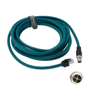 AConnect M12 8Pin XCode auf RJ45 Ethernet Kabel für Cognex Industriekamera Flex - Bild 1 von 7