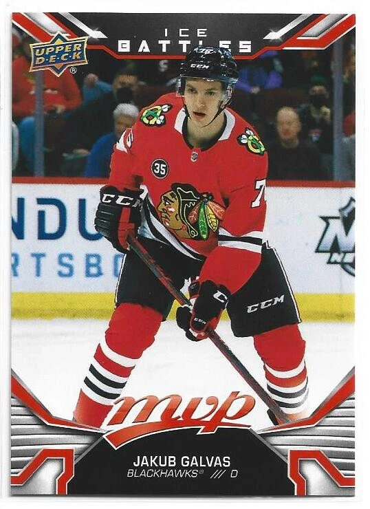22-23 Upper Deck MVP Ice Battles Rookie Jakub Galvas #229 - Image 1 of 1