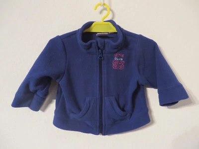 Impidimpi ° süsse FLEECEJACKE Gr. 62 68 blau Baby Mode Mädchen Kleidung Jacke  - Bild 1 von 2