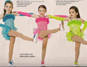 Tanzkostüm Jazz Stepp Ballett Broadway Babys - Bild 1 von 5