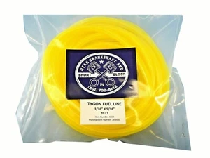 NEW TYGON YELLOW FUEL LINE HOSE 3/16" PRE-CUT 20 FT POLARIS SKI-DOO ARCTIC CAT - Picture 1 of 7