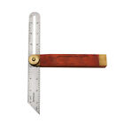 T-Bevel Sliding Angle Ruler Adjustable Gauge Measurement Tool with Wooden Knob