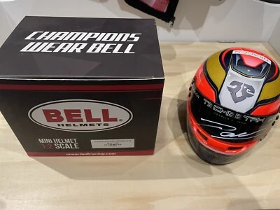 Jean-Eric Vergne TECHEETAH Replica 1:2 Scale Helmet Signed formula E 2019 - Image 1 of 4
