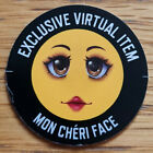 Roblox MON CHERI FACE exclusive virtual CODE - IMMEDIATE delivery