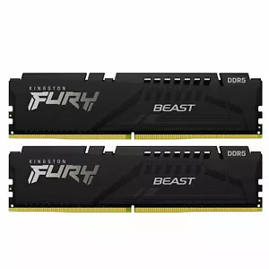 Kingston FURY Beast 32GB 2x16GB DDR5 6000mhz CL40 RAM Memory KF560C40BBK2-32 - Picture 1 of 4