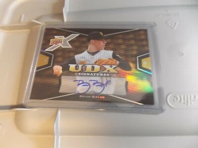 2008 Upper Deck X Brian Bixler UDX Signatures Auto Autograph  - Image 1 of 2