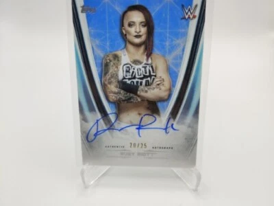  Ruby Riott 20/25Autograph Auto On Card WWE Topps 2020 - Image 1 of 4