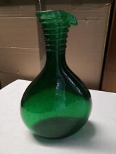 Alte Grüne Glasflasche mit Abriss Bootle