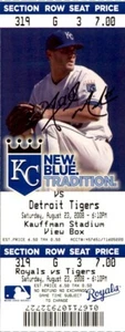 Kansas City Royals Detroit Tigers 8/23/08 Full Unused Ticket Miguel Cabrera HR - Picture 1 of 2