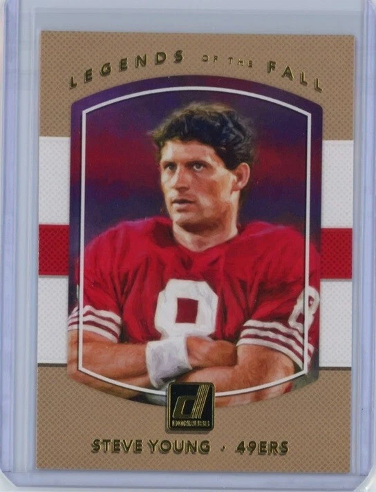 STEVE YOUNG 2017 Donruss Legends of the Fall #3 49ers HOF - Image 1 of 1