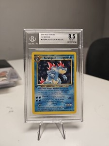2000 NEO GENESIS 1ST EDITION #4 FERALIGATR Holo Rare Pokemon