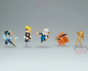 WCF Naruto World Collectable Figure vol.5 Narutop99 Complete all 5 set Genuine - Picture 1 of 12