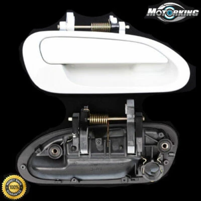 Manija de puerta exterior trasera derecha blanca para Honda Accord 1998-2002 NH-578 nueva #D078 Foto 1 de 3