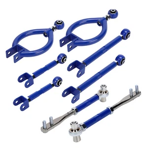 Adjustable Front Tension Rod Rear Camber Toe Traction Arm For Nissan 240SX 300Z - Picture 1 of 11