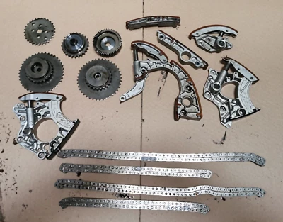 Juego de piñones de cadena de correa de distribución para Audi R8 MK1 06-12 V8 4.2 FSI BYH USADOS Foto 1 de 4