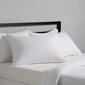 Basics Standard Pillow Cases Set of 2 - Lightweight, Super Soft Easy Care Microf - Picture 1 of 12