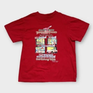 T-shirt donna rossa vintage Trinidad e Tobago taglia S - Foto 1 di 12