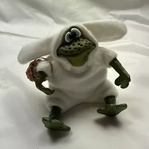 Russ Berrie Frosch im Hasenkostüm Frobbit Kathleen Kelly Critter Factory Plüsch - Bild 1 von 8