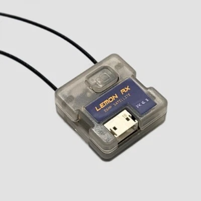 LEMON RX® DSMX Compatible Satellite Diversity Rx and lead- GEN2- Quad Racing too - Image 1 of 2
