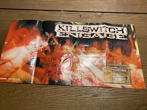 Vintage Killswitch Engage Alive or Just Breathing Promo Poster Trocadero PA - Picture 1 of 4