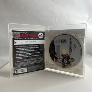 Madden NFL 12 (Sony PlayStation 3, 2011) PS3 CIB Complete Video Game - Picture 1 of 5
