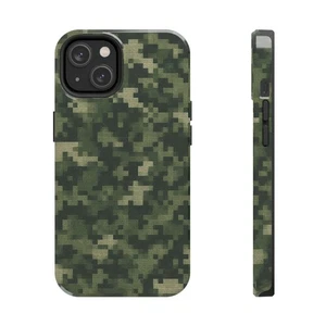Digital Camouflage Phone Case, Tough Protection Gift for Outdoors men, Durable - Picture 1 of 37