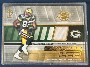 2001 Pacific Private Stock - Game-Worn Gear Charles Lee #62 (MEM) - Picture 1 of 2