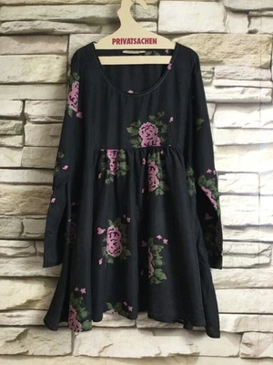 cocon.commerz PRIVATSACHEN GEBÄRDELARVE Kleid aus PETIT POINT in schwarz Gr. 2 - Bild 1 von 4
