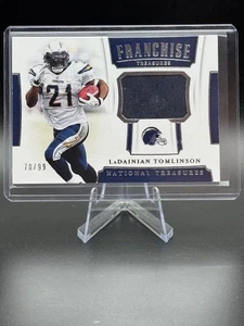2018 Panini National Treasures LaDainian Tomlinson Relic #FT-LT Number 70/99 - Bild 1 von 2