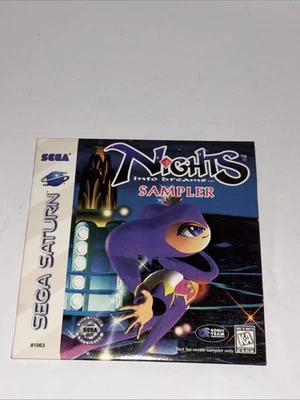 Nights into Dreams Sampler Sega Saturn... Completo en funda Foto 1 de 3
