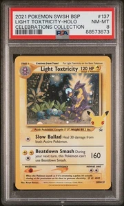 Light Toxtricity - Holo 137 Celebrations Collection Pokemon Swsh Black Star Promo - Bild 1 von 2