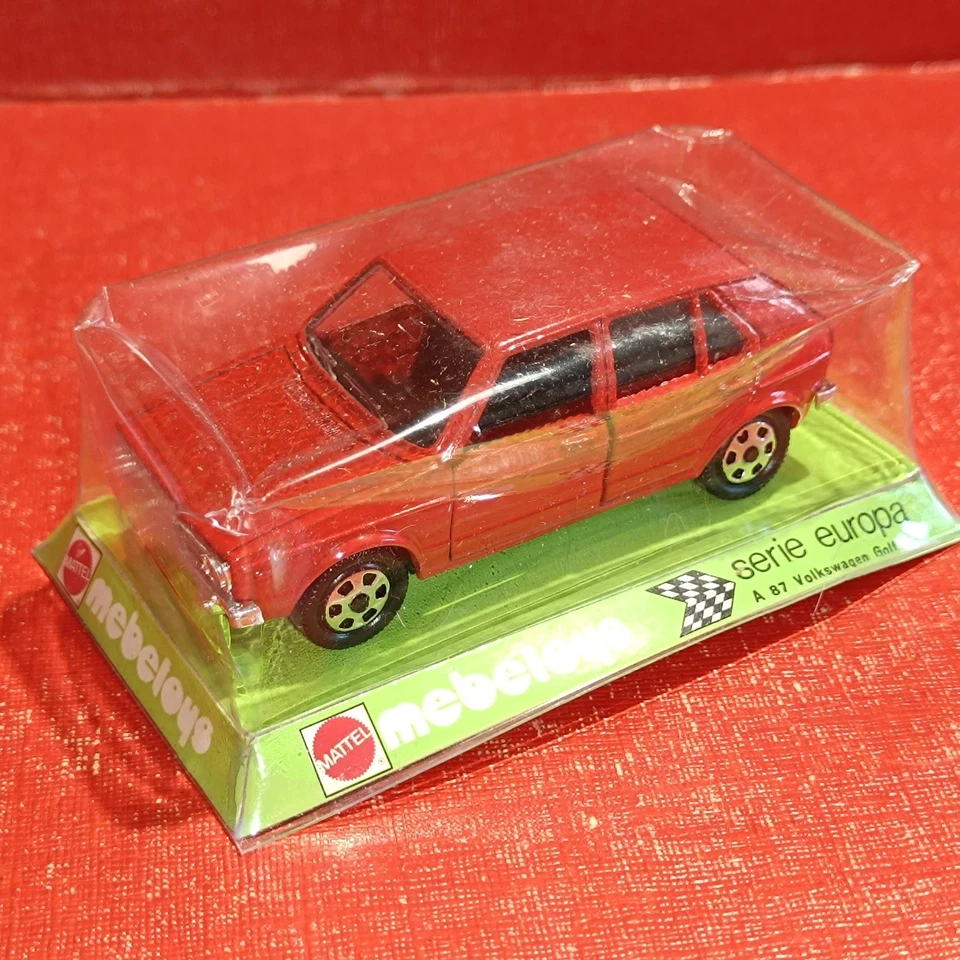 VOLKSWAGEN GOLF rouge 1/43 MEBETOYS europa  - Photo 1/4