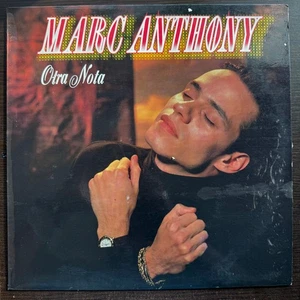 🎶Marc Anthony ‎– Otra Nota 1993 SALSA🎶PALABRAS DEL ALMA🎶NECESITO AMARTE LP EX - Picture 1 of 4